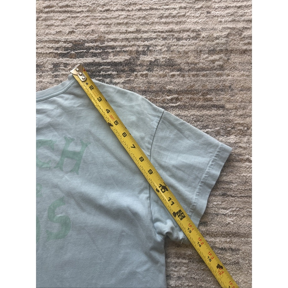 Dutch Bros Coffee T-Shirt Women Light Blue Sz L Est 1992 Windmill Short Sleeve - Picture 6 of 10